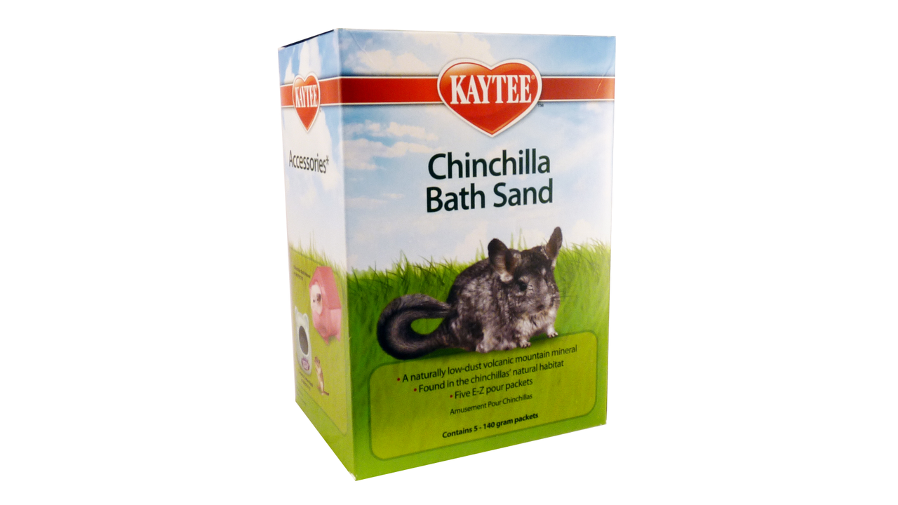 KT Chinchilla Bath Sand 5x140g