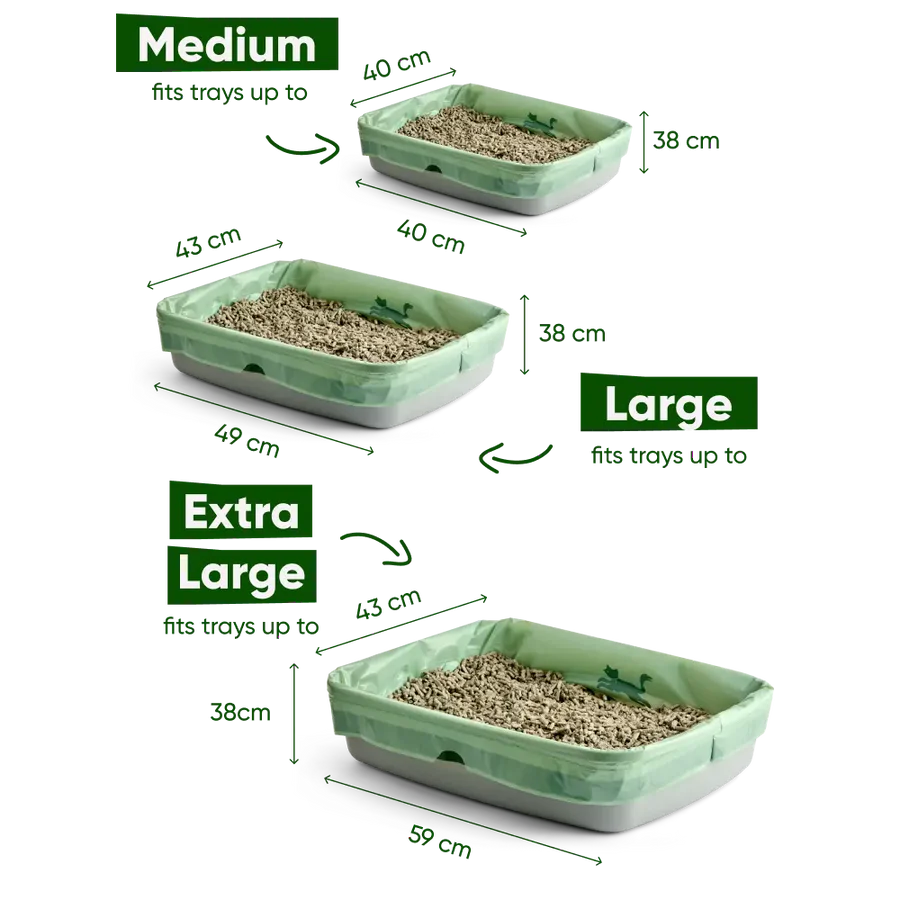 Beco Cat Litter Tray Liners – 8 Pack