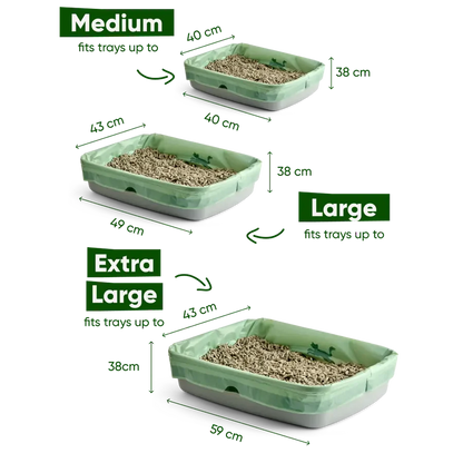 Beco Cat Litter Tray Liners – 8 Pack