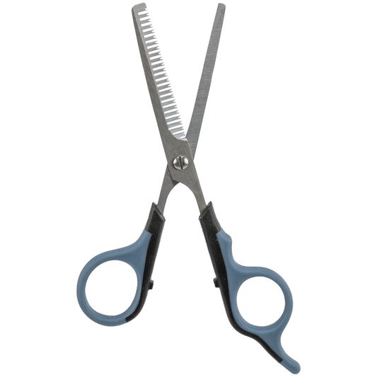 Trixie Thinning Scissors With Rubber Grip For Dogs Cats Small Animals
