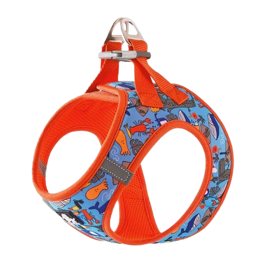 Truelove Mesh Harness - Firecracker