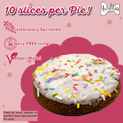 Lazy Dog Pup-PIE Happy Birthday