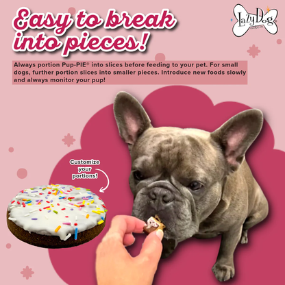 Lazy Dog Pup-PIE Happy Birthday