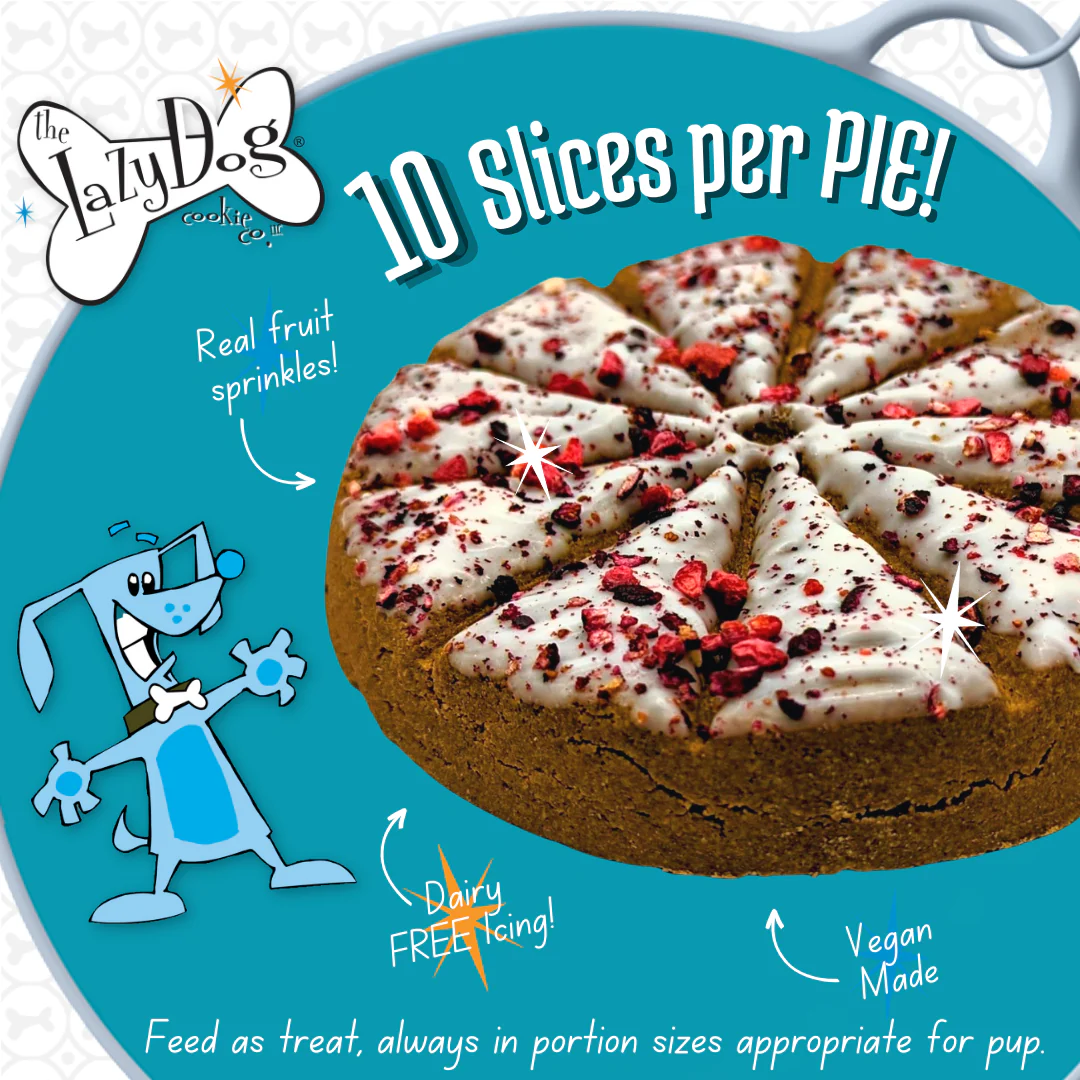 Lazy Dog Pup-PIE Happy Birthday