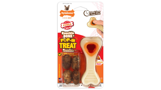 Knuckle Bone & Pop-in Treat Combo Puppy