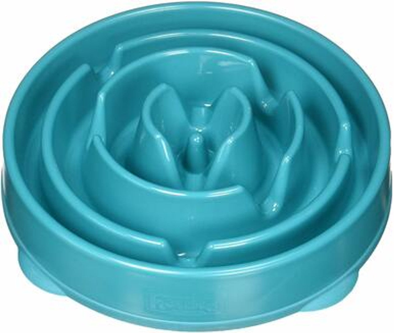 Outward Hound Slow Feeder Dog Bowl - Teal