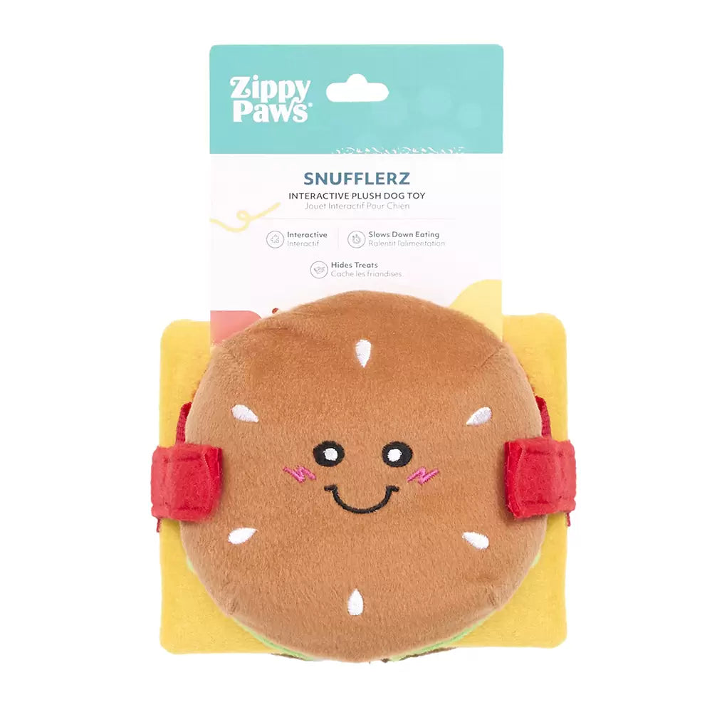 ZippyPaws Snufflerz - Cheeseburger