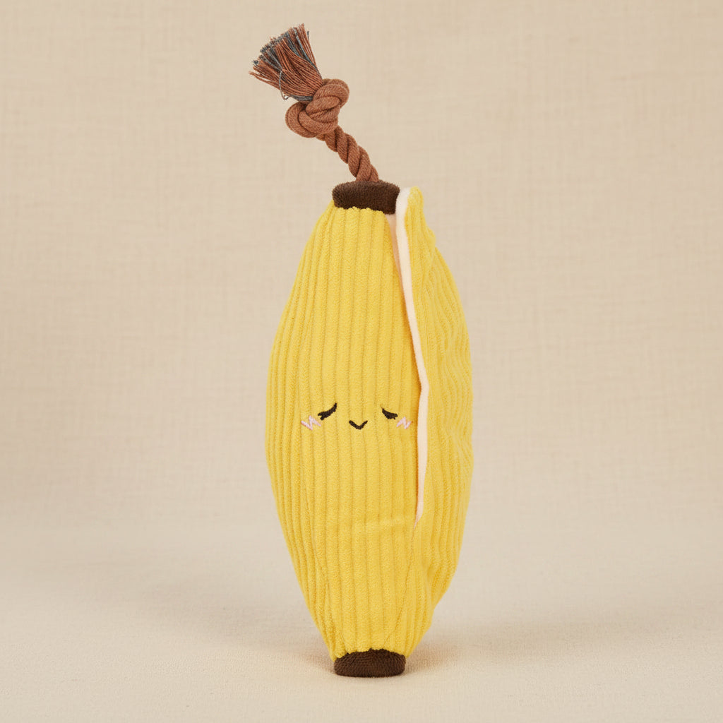ZippyPaws Crinkle Crops - Banana