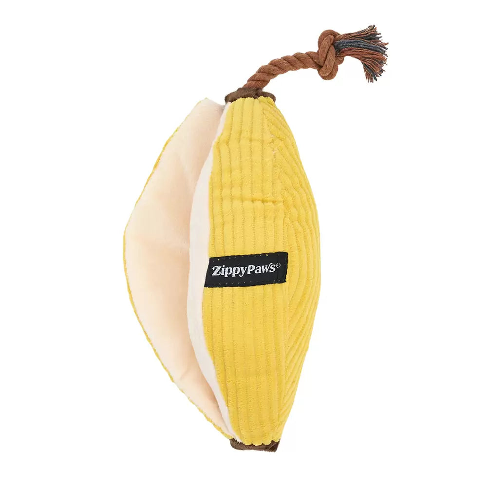 ZippyPaws Crinkle Crops - Banana