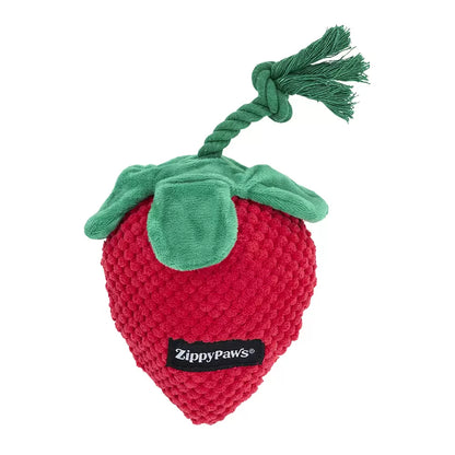 ZippyPaws Crinkle Crops - Strawberry