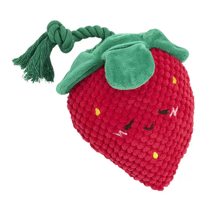 ZippyPaws Crinkle Crops - Strawberry