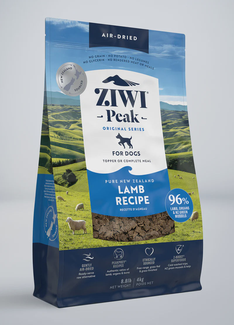 Ziwi Peak Air Dried Lamb Dog Food 4kg
