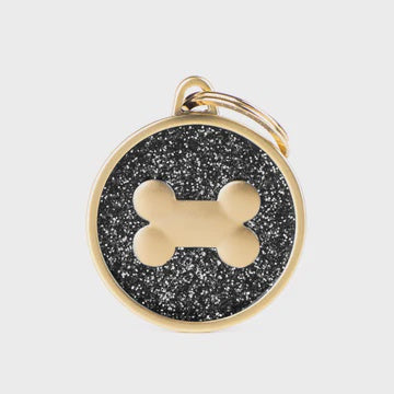 Shine Gold Circle Bone
