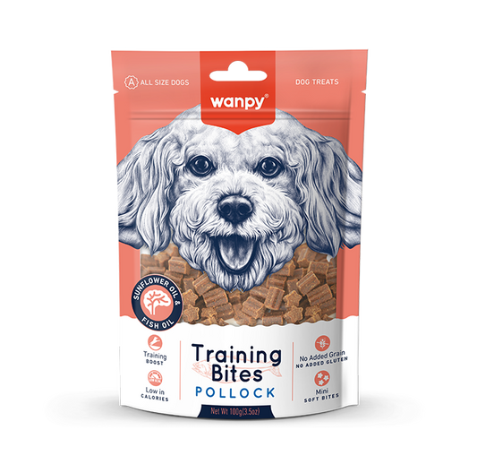 Wanpy Training Bites Pollock Recipe - 100g