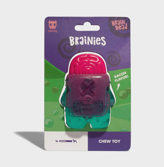 Zee.Dog Brainies Toy Brain Dead (pink/green)