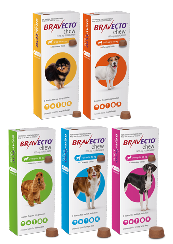 Bravecto Chewable Tab Dog
