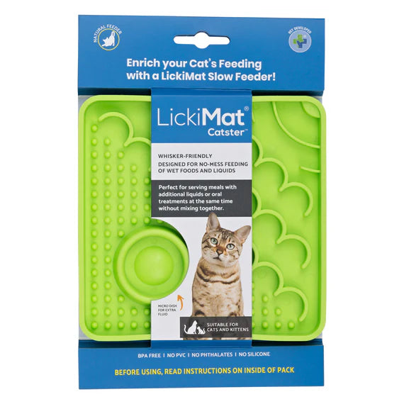 LickiMat Classic Catster - Cat Slow Feeder
