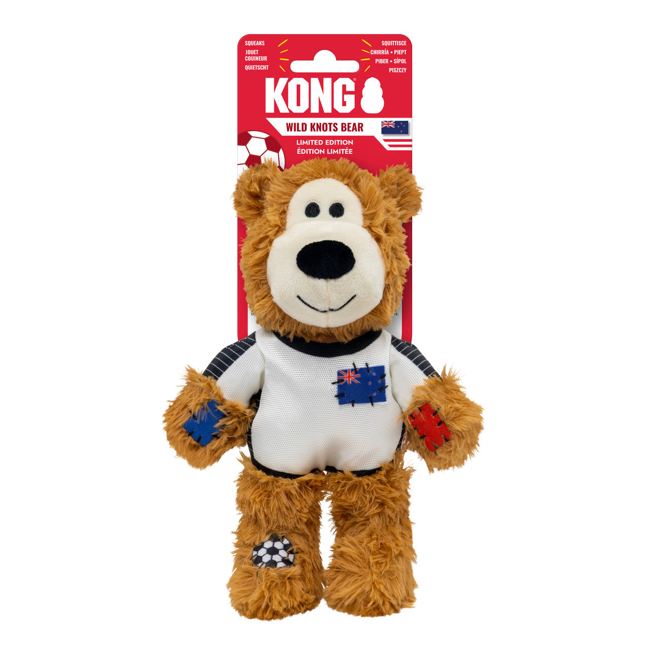 Kong Wild Knot Sport Bear - NZ Football