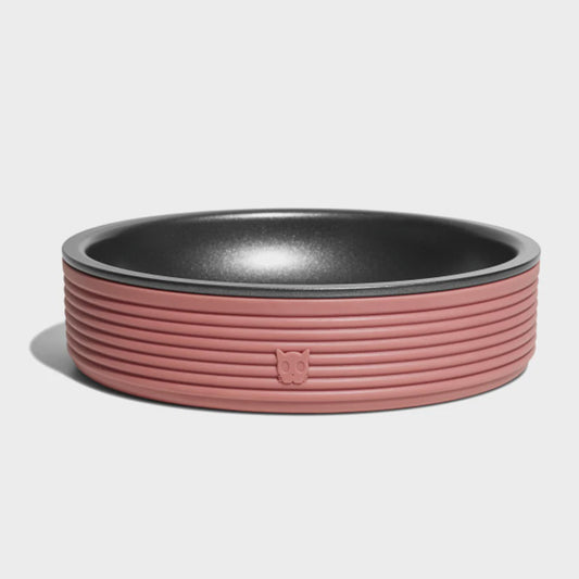 Zee.Cat Duo Bowl Colour:terracotta