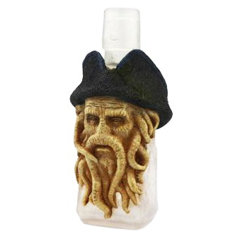 Tank Treasures Octopus Pirate Bottle Ornament – 8 × 8 × 16cm