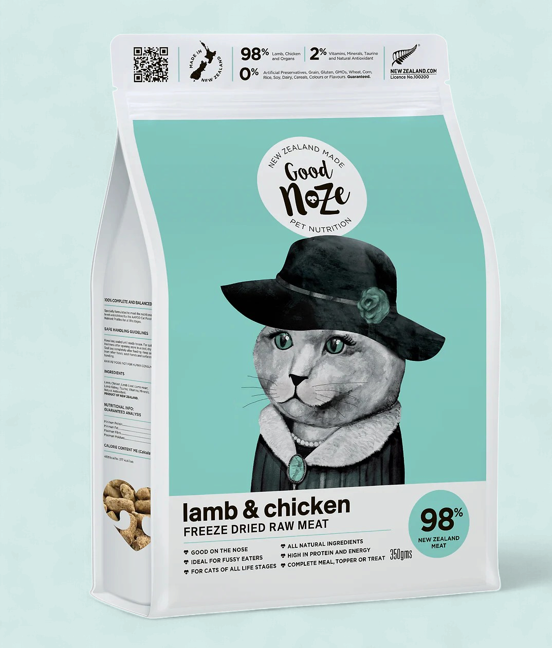 Gladys Lamb & Chicken Cat Food 350g