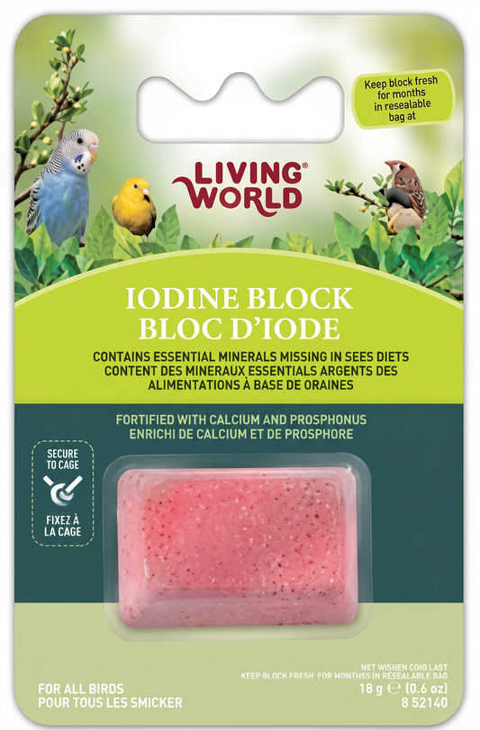 Living World Iodine Block Small
