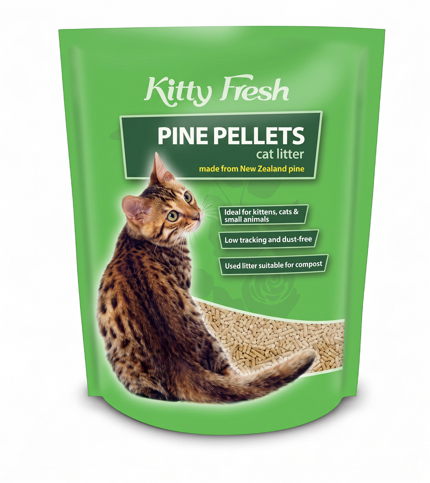 Kitty Fresh Litter Pine Pellets 10L