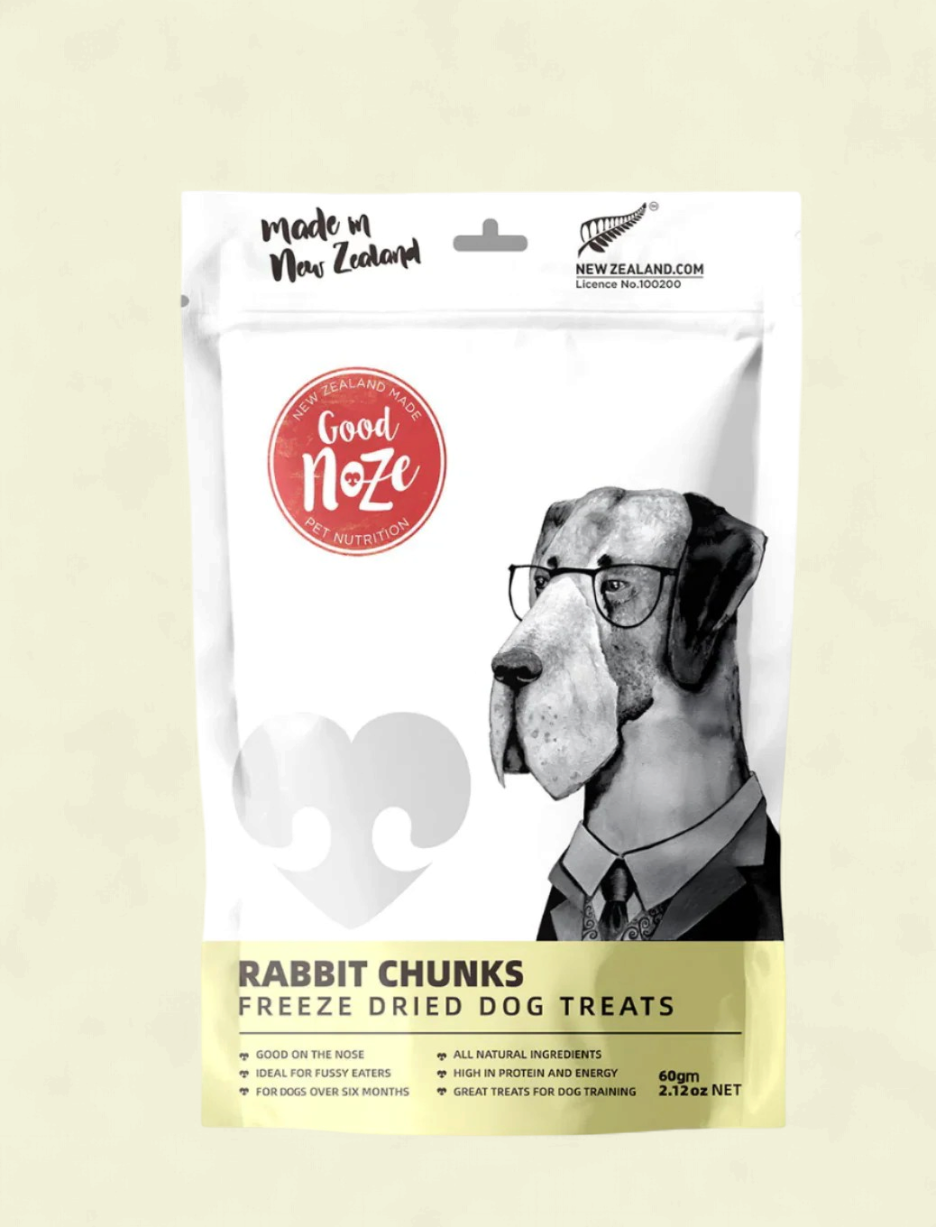 Rabbit Chunks 60g