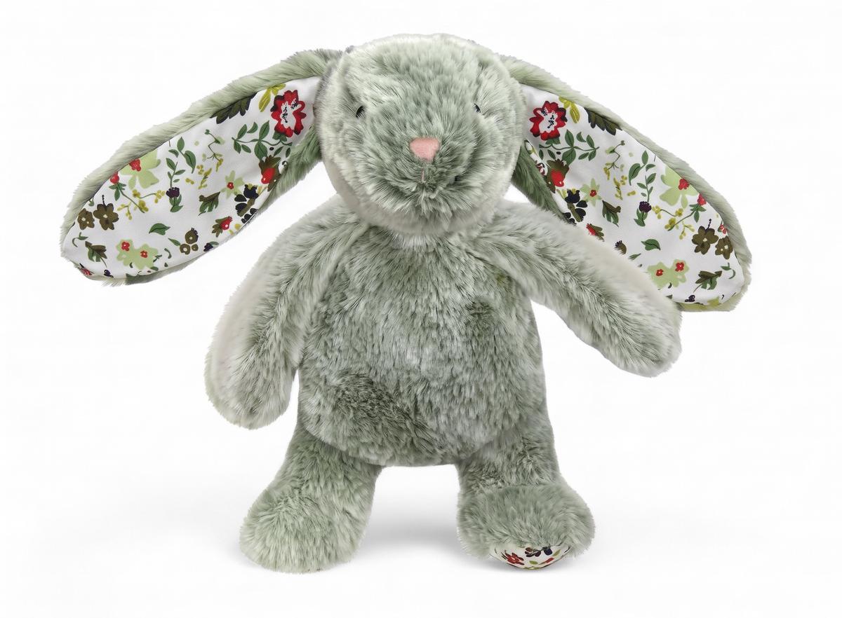 Waggin’ Tails Smooshables Bunny – Grey – 22cm