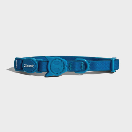 Zee.Cat NeoPro Cat Collar Colour: Blue