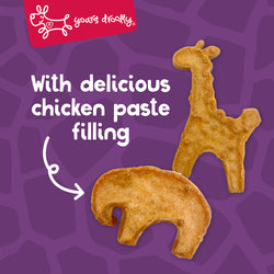 Yours Droolly Animal Shapes Dog Treats-  Variety 4pk