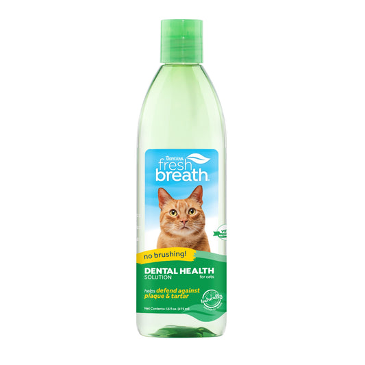 TropiClean Fresh Breath Dental Health Solutions for Cats