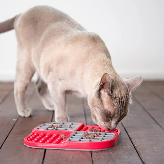 LickiMat Slomo Slow Feeder Cat Plate