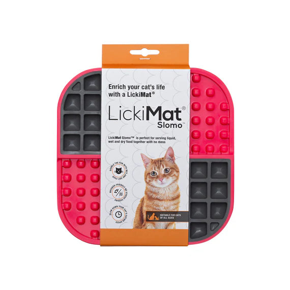 LickiMat Slomo Slow Feeder Cat Plate
