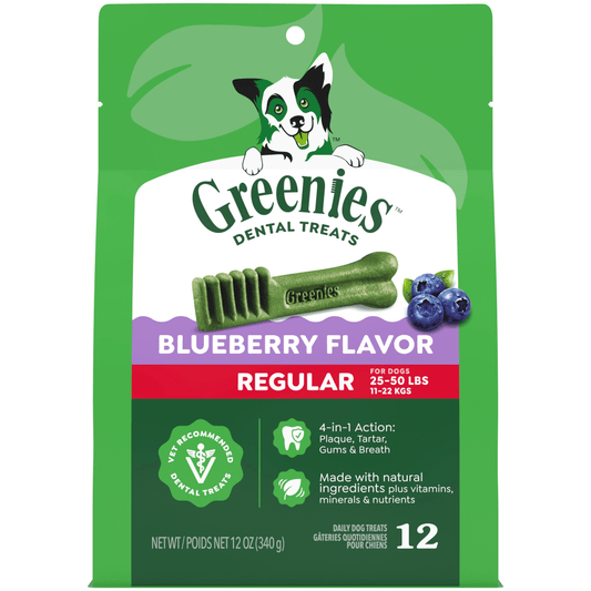 Greenies Canine Dental Chew - Blueberry