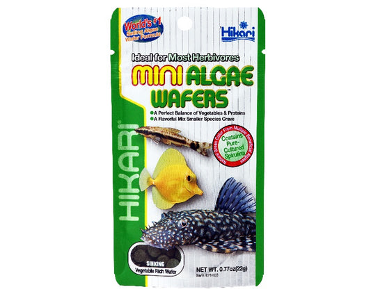Hikari® Tropical Mini Algae Wafers Fish Food