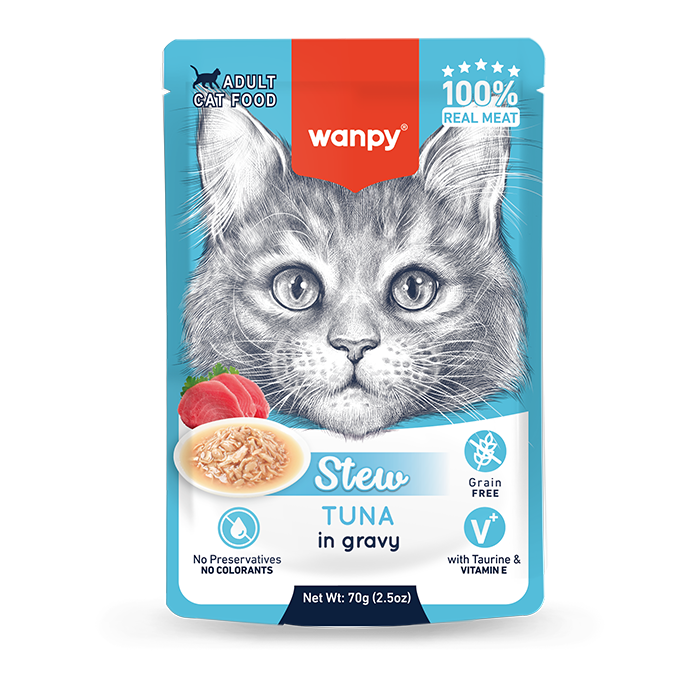 Wanpy Cat Pouch 70g Tuna Stew