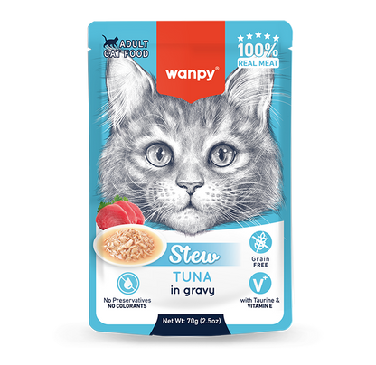 Wanpy Cat Pouch 70g Tuna Stew