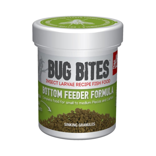 Fluval Bug Bites Bottom Feeder Fish Food Granules