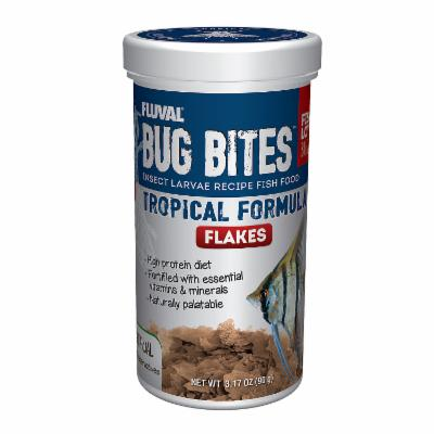 Flake Insect Fluval Bug Bites Insect Larvae Tropical Fish Flake 90g – Pet Patch