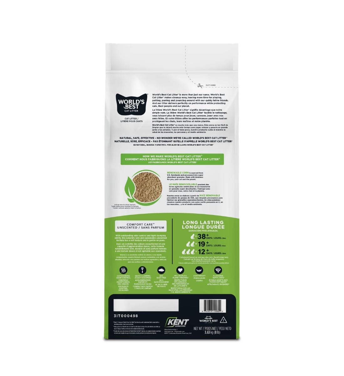 World's Best Cat Litter - Clumping Formula
